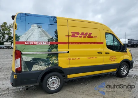 2020 Ford Transit T-150 z USA, uszkodzony, nr VIN 1FTYE1C87LKB55956